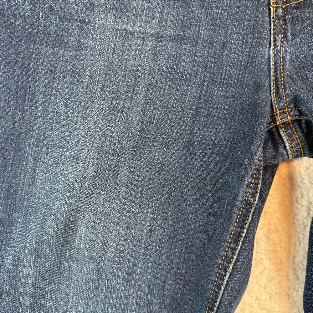 Seven7 high rise slim straight womens jeans size 6 dark wash - Picture 8 of 12
